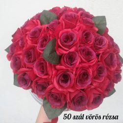   Ünnepi rózsadoboz (Többféle színben kérhető!) Rendelésre készül