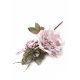 Hamvas pasztel virágos pikk - halvány lila