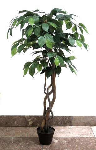 Zöld fikusz fa műnövény 90 cm
